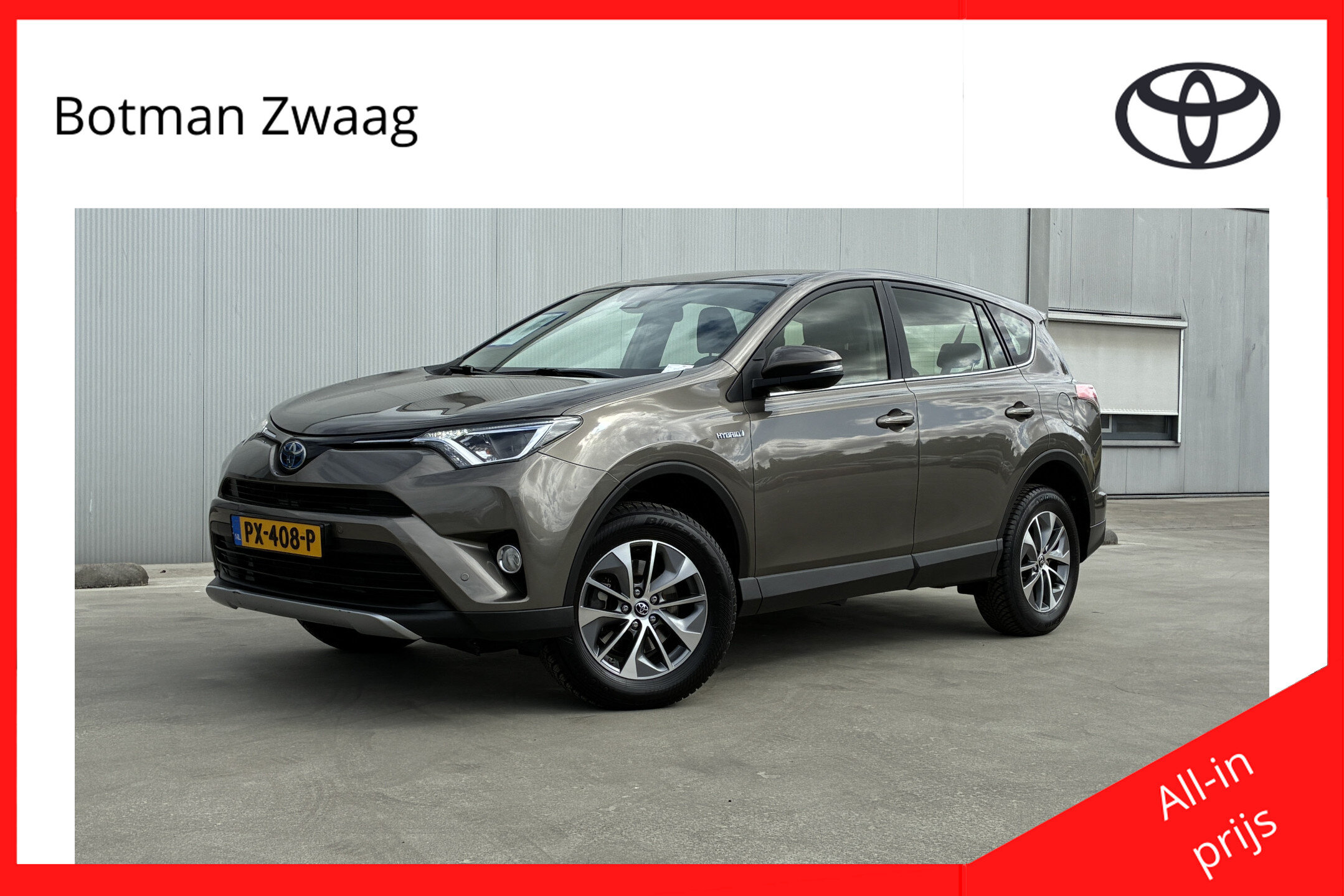Toyota RAV4 2.5 Hybrid AWD Dynamic Automaat - Afbeelding 1