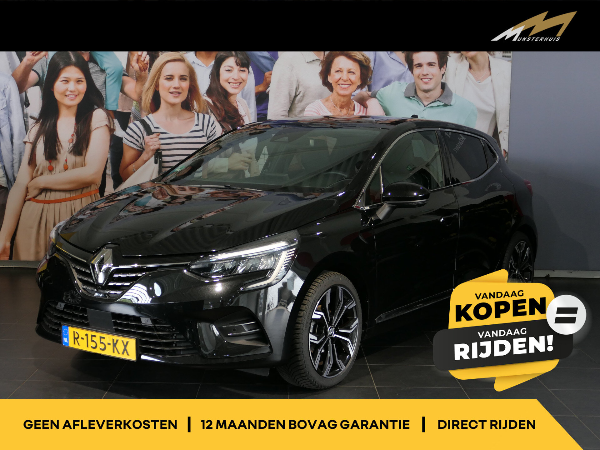 Renault Clio 1.0 TCe 90 Techno - Occasion Lease vanaf €374 p/m -