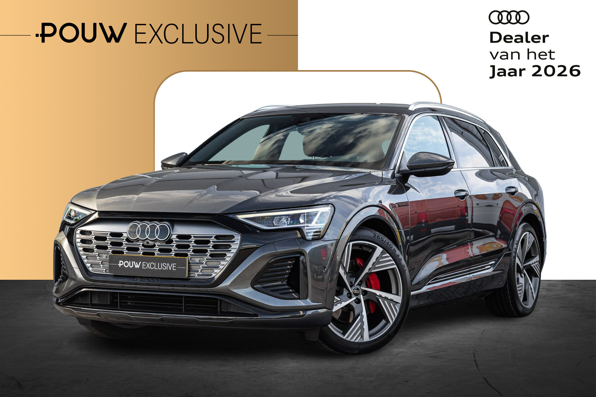 Audi Q8 e-tron 55 408pk quattro S edition 115 kWh