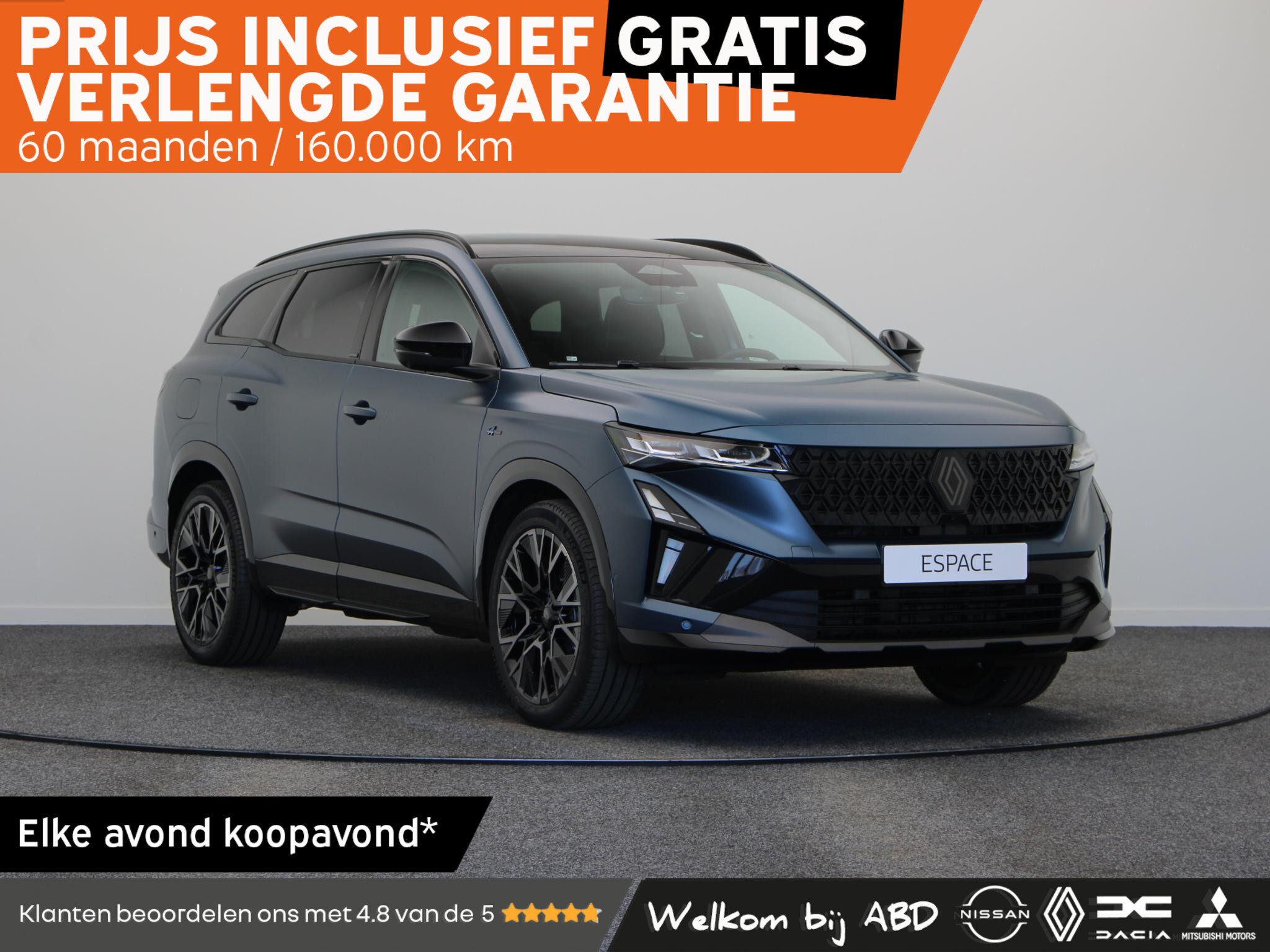 Renault Espace E-Tech full hybrid 200pk esprit Alpine 5p.