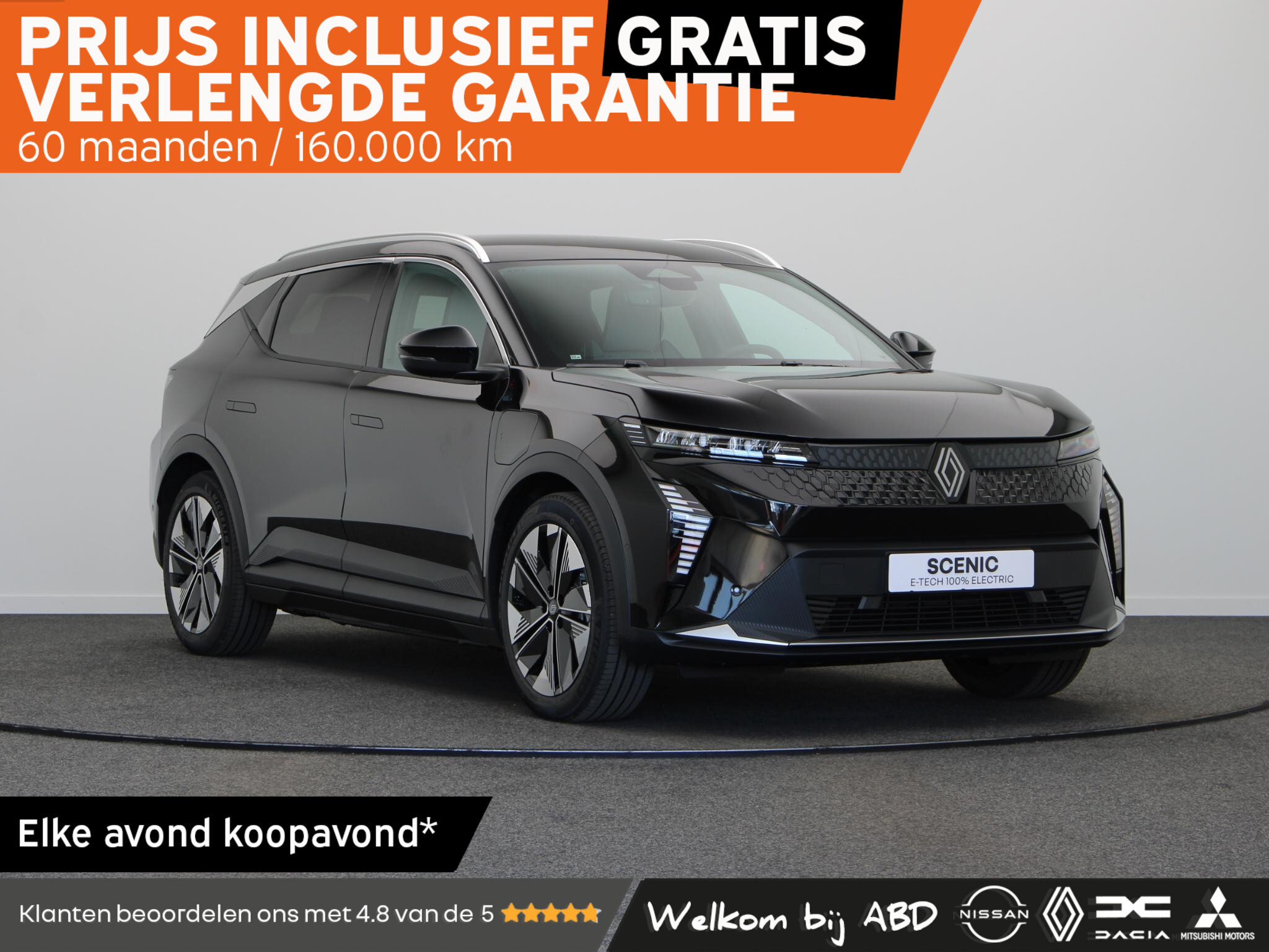 Renault Scénic E-Tech EV87 long range techno