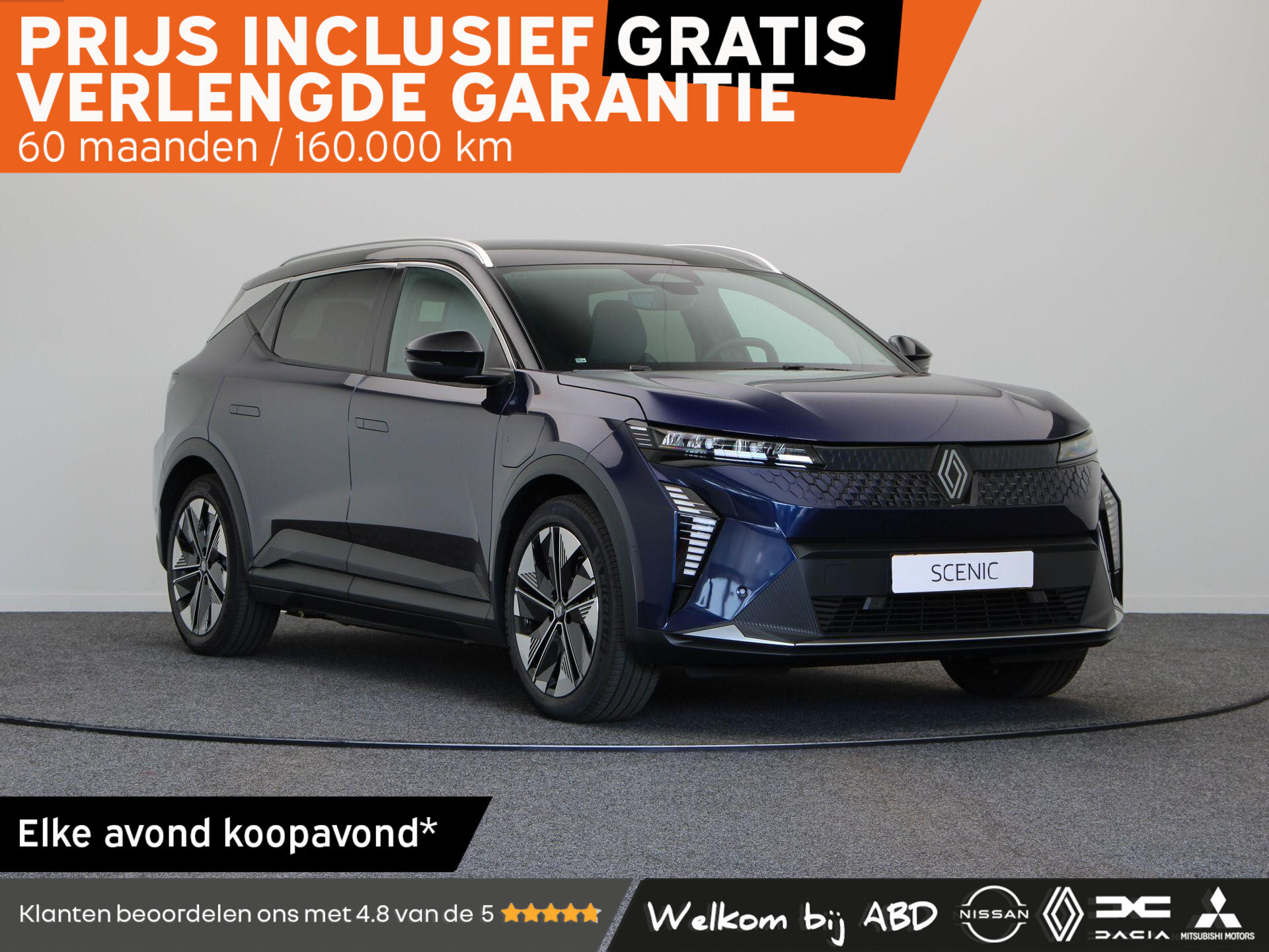 Renault Scénic E-Tech EV87 long range techno