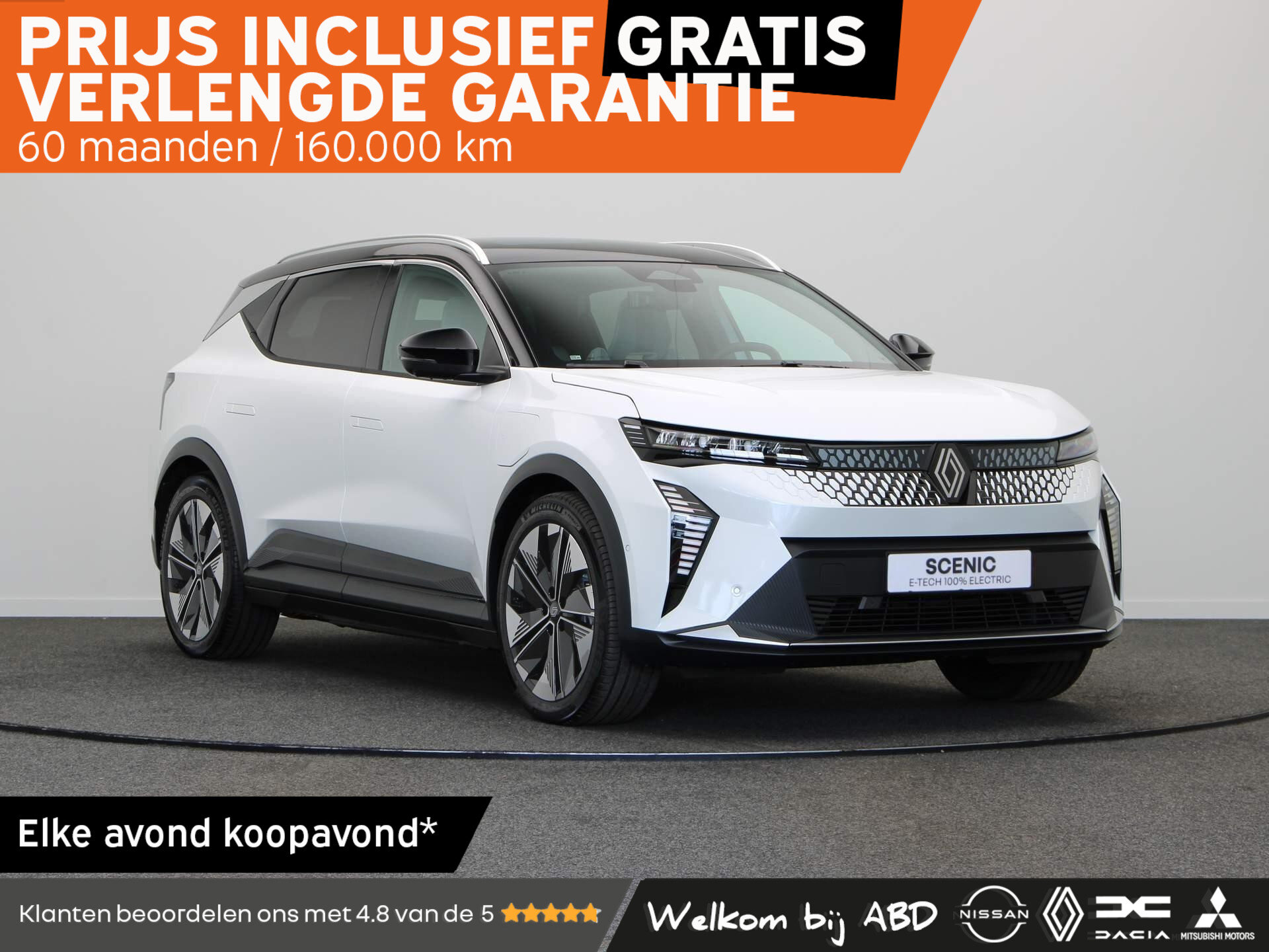 Renault Scénic E-Tech EV87 long range techno