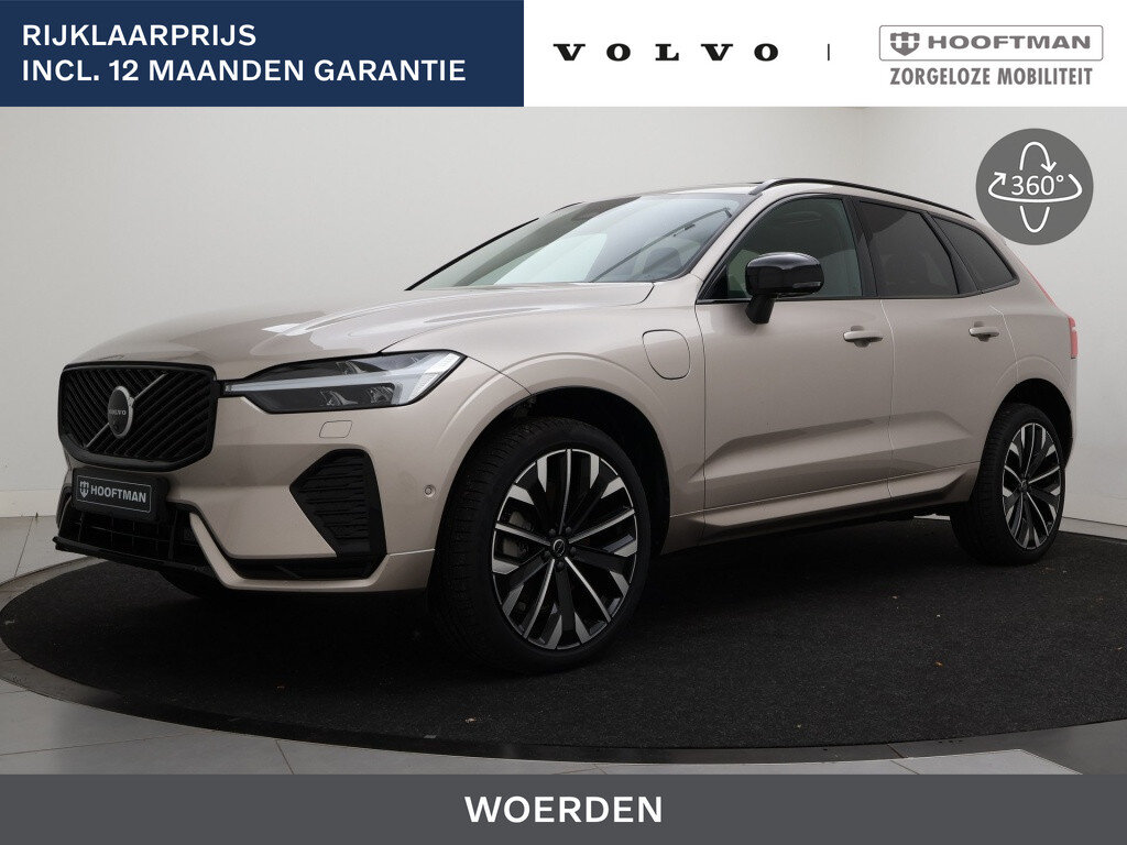 Volvo XC60 T6 PLUG-IN HYBRID ULTRA DARK TREKHAAK LUCHTVERING SCHUIFDAK 21INCH