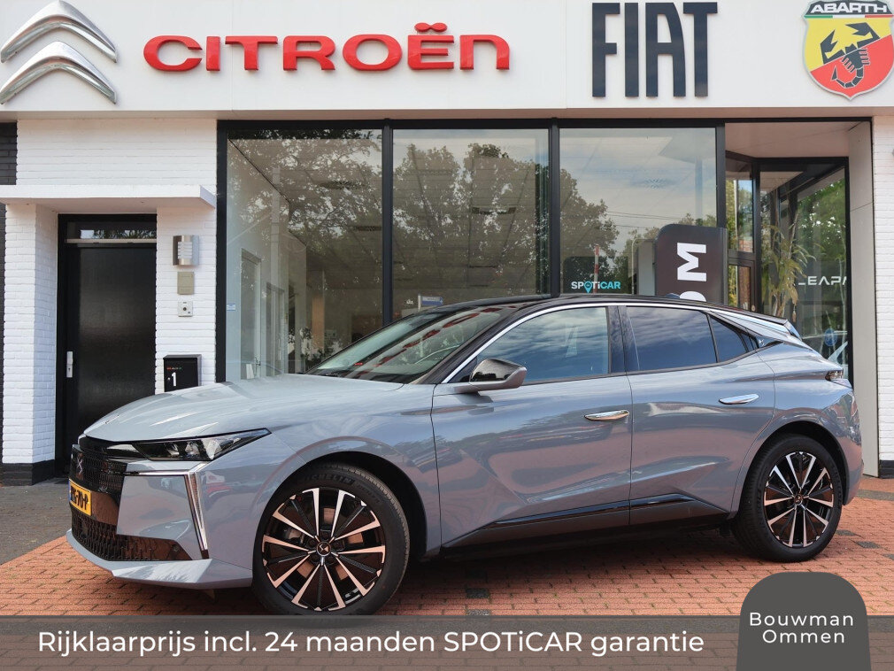 DS N°4 E-Tense EV 58,3 kWh 213PK Automaat Pallas, Rijklaarprijs | Two tone | Adaptieve Cruise Control