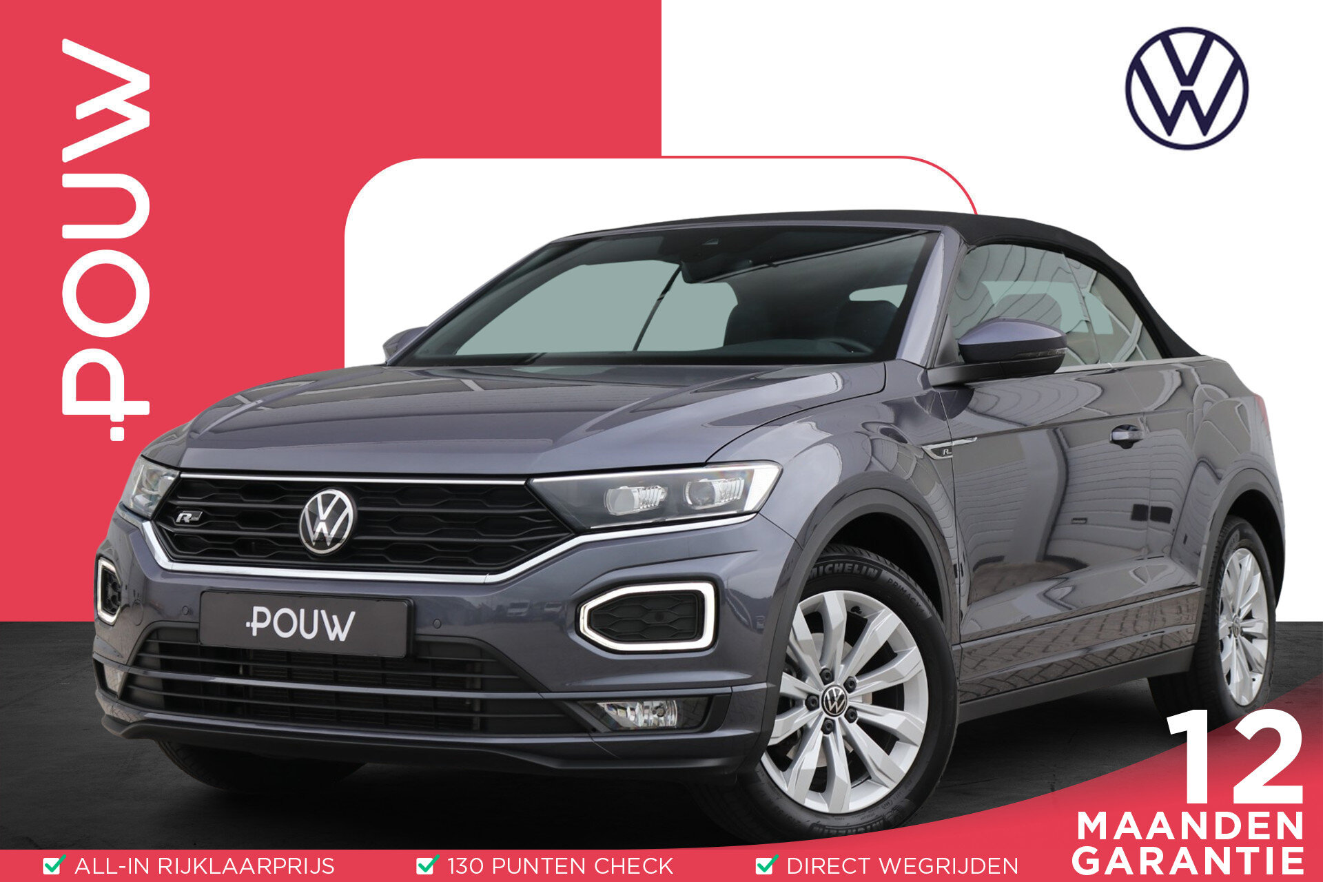 Volkswagen T-Roc Cabrio 1.5 TSI 150pk DSG R-Line