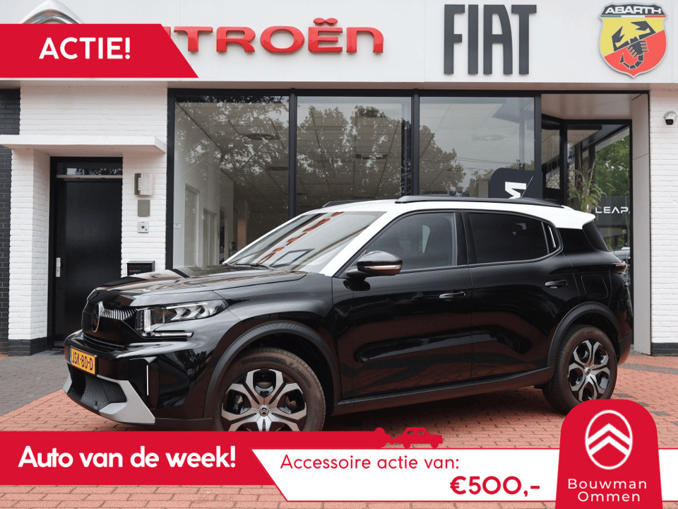 Citroën C3 Aircross *Auto van de Week!* Hybrid 145pk e-DCS6 Automaat Plus, Rijklaarprijs | Camera | Apple Carplay Android Auto | Parkeersensoren - Afbeelding 1