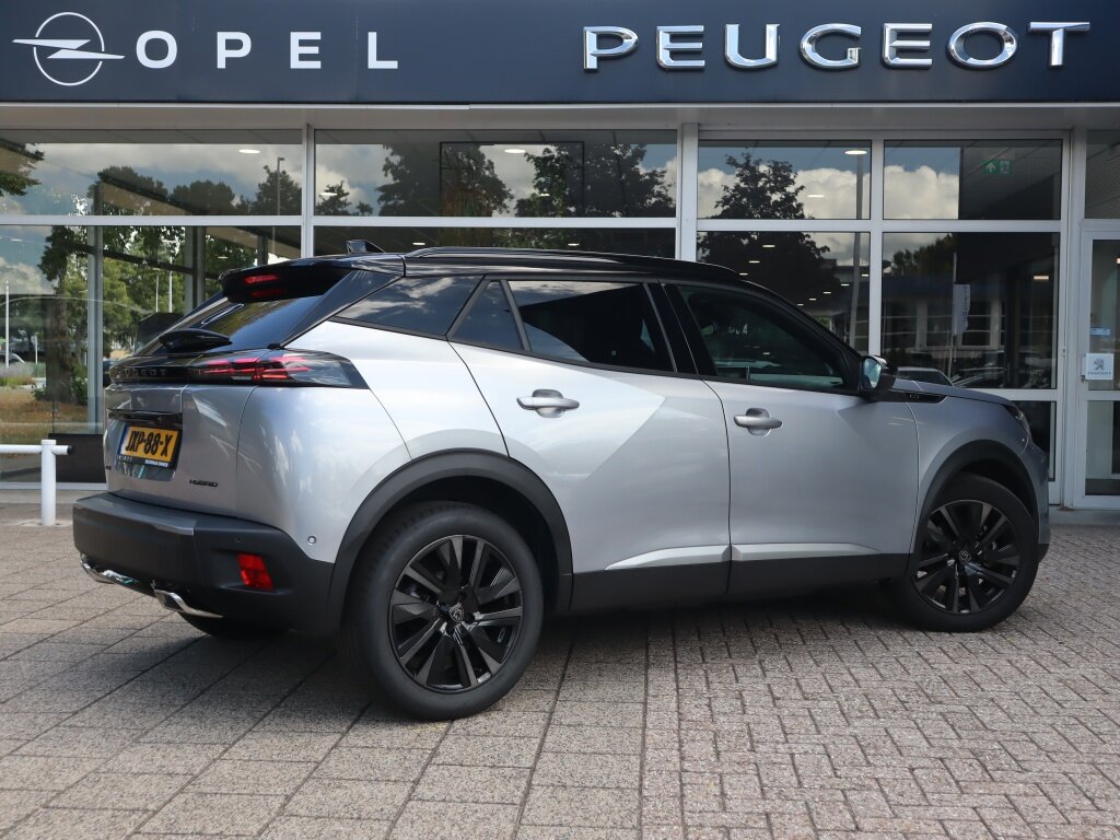 Peugeot 2008 GT Hybrid 145PK e-DCS6 Automaat, Rijklaarprijs, Adaptieve Cruise Control 360 graden Camera Navigatie DAB+ - Afbeelding 5