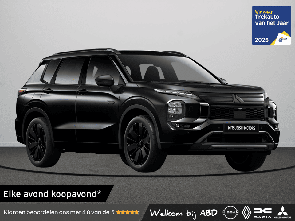 Mitsubishi Outlander Black Edition 2.4 Plug-in Hybride - Afbeelding 1