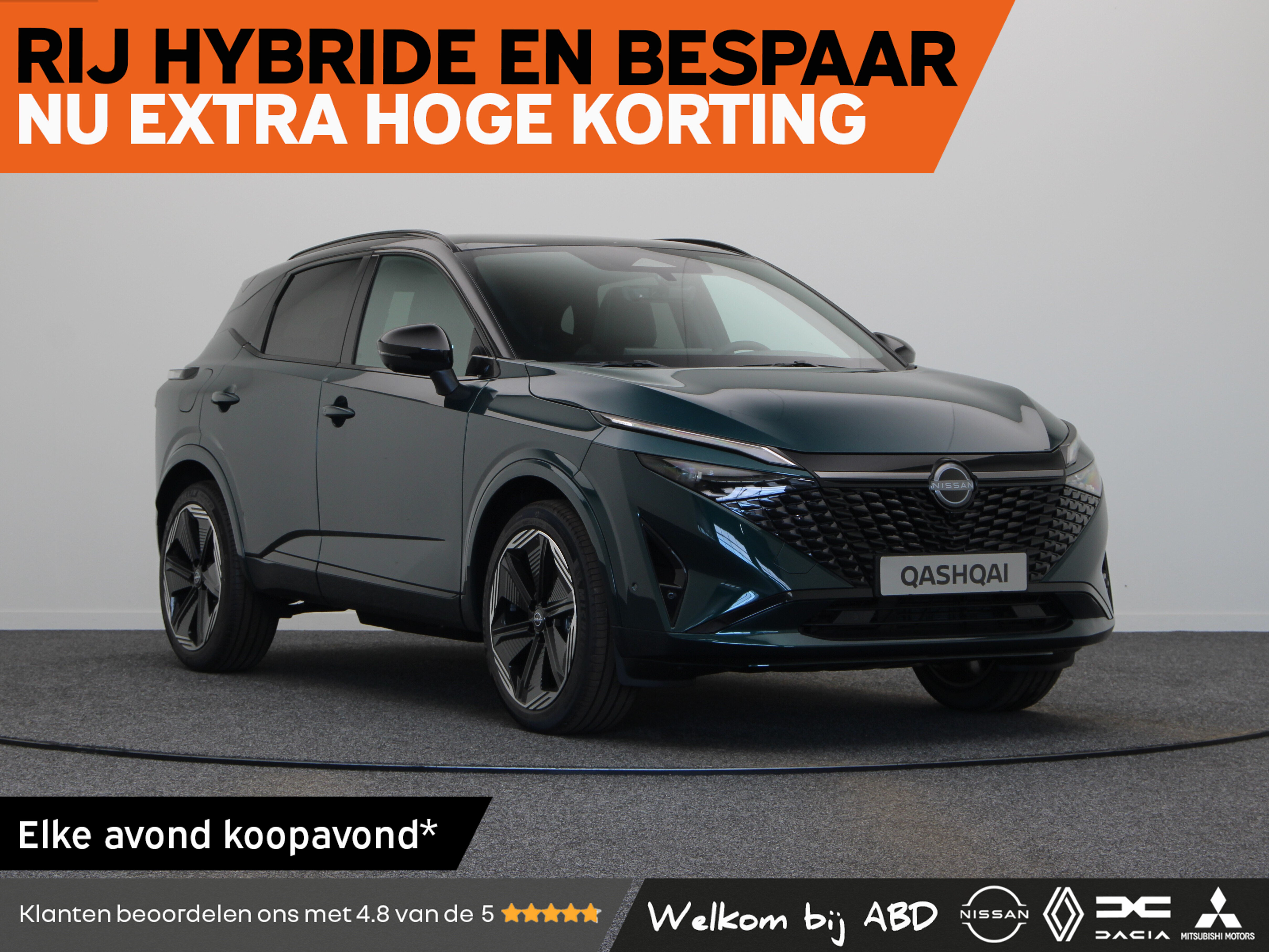Nissan QASHQAI N-Design + Panoramisch glazen dak + Cold Pack e-Power