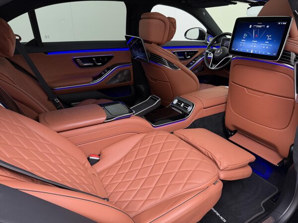 luxe lederen interieur