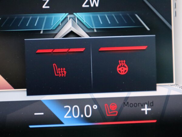 Elektrisch verwarmde voorstoelen