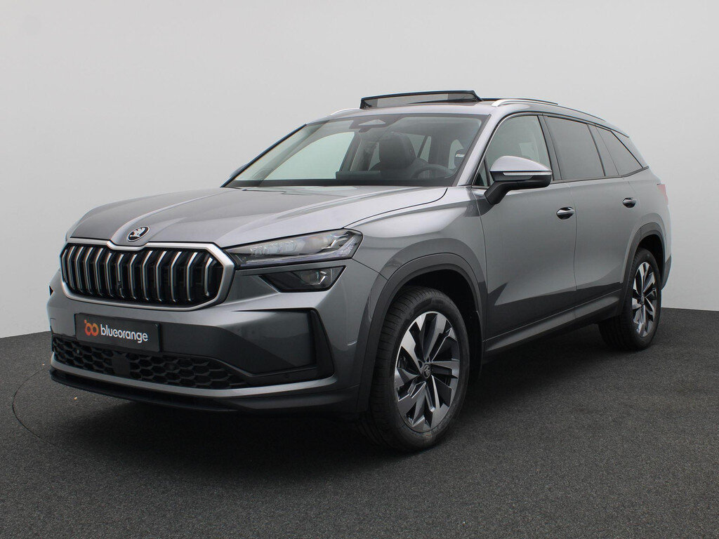 Skoda Kodiaq 1.5 TSI MHEV Business Edition Plus 7p. 150PK DSG Panoramadak, Trekhaak wegklapbaar, 19" LM velgen, Matrix LED verlichting, Achteruitrijcamera, Keyless, Elektr. Achterklep