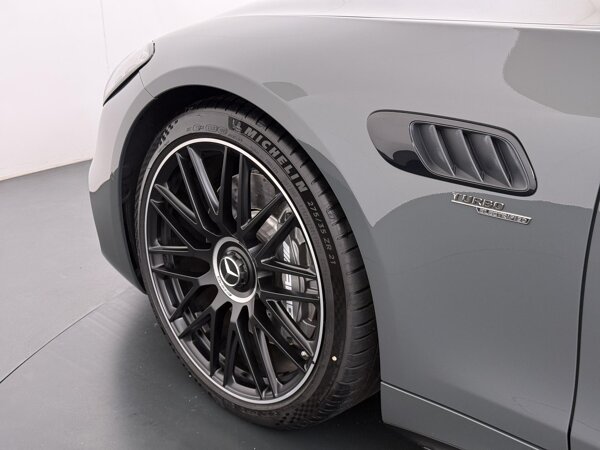21" 10-dubbelspaaks gesmede AMG-velgen, zwart