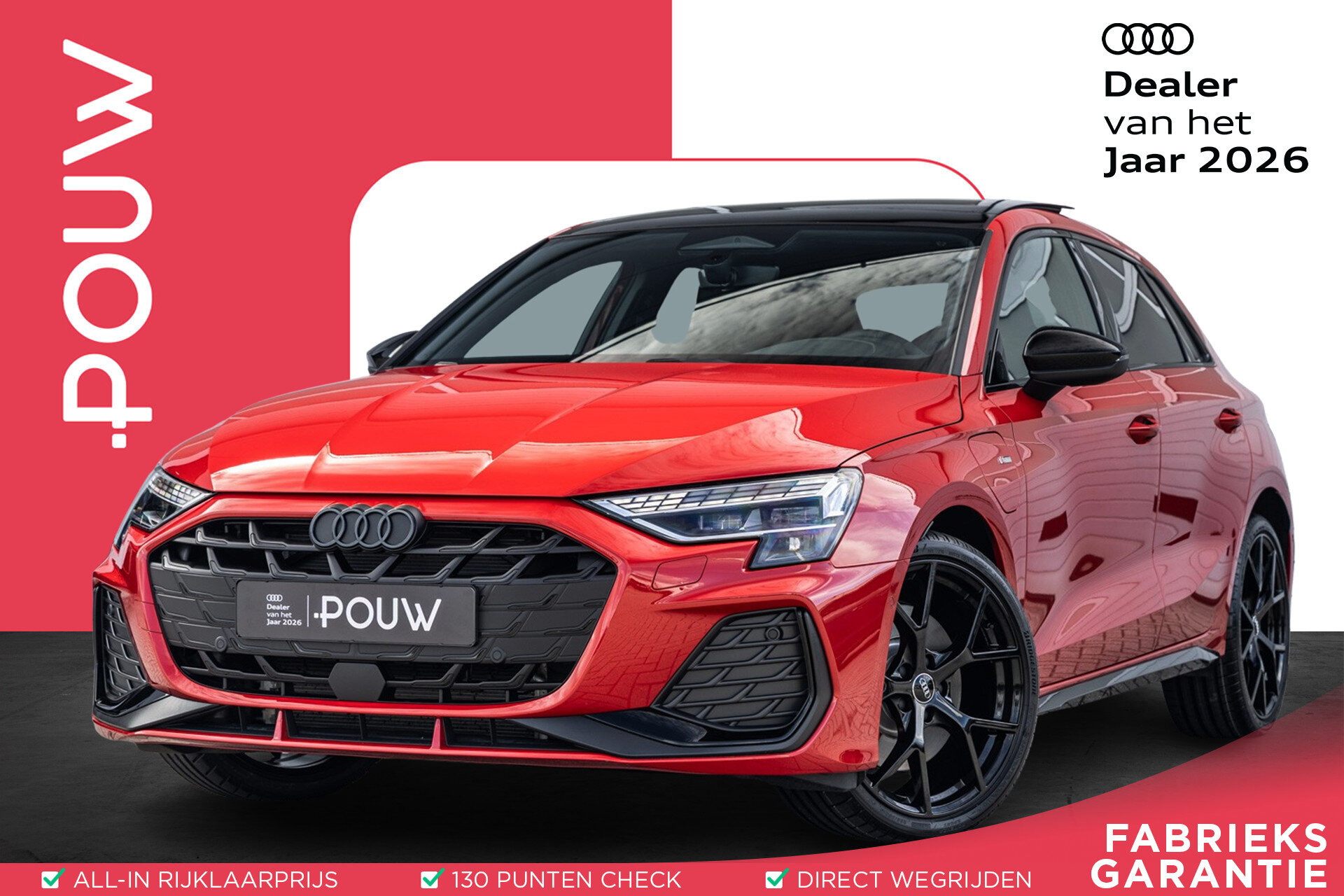 Audi A3 Sportback 45 TFSIe 272pk S edition Competition