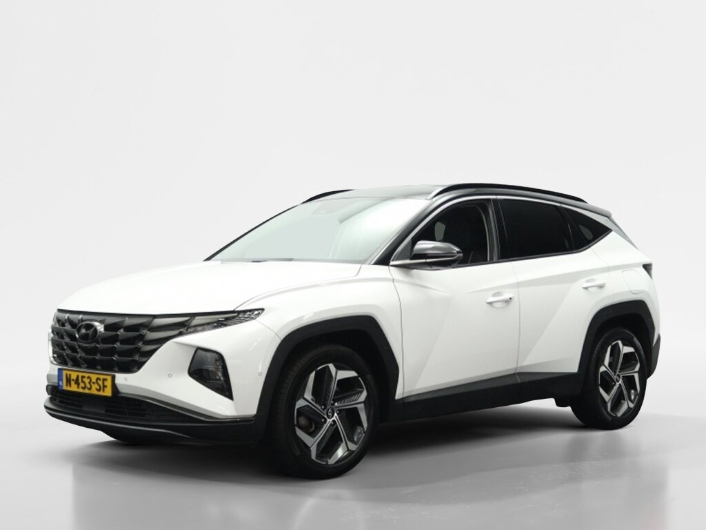 Hyundai Tucson 1.6 T-GDI HEV Premium | Trekhaak | Leder | Stoelventilatie | 360 Camera | Apple carplay |