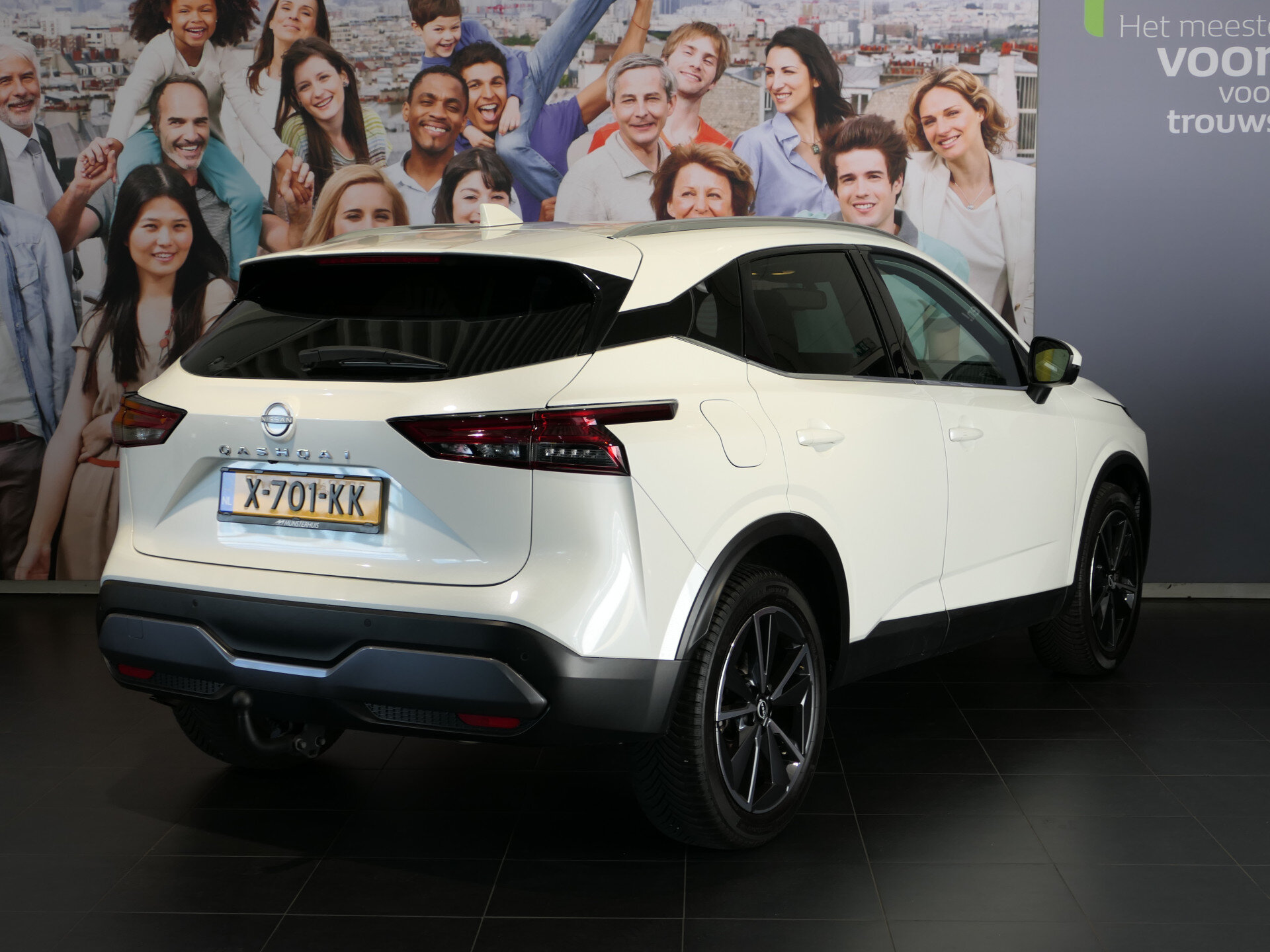 Nissan Qashqai 1.3 MHEV Xtronic Tekna *1.800kg trekgewicht!* - Occasion Lease vanaf €509 p/m - - Afbeelding 3