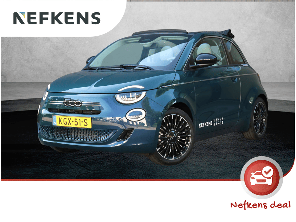 Fiat 500C 1.0 Hybrid La Prima Cabrio - Afbeelding 1