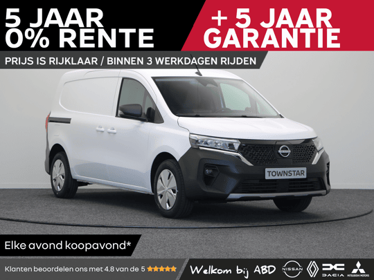 Nissan Townstar Gesloten Bestel L1H1 EV 121 1AT N-Connecta | Vijf jaar garantie | Rijklaarprijs |