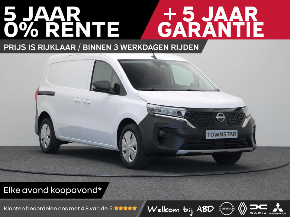Nissan Townstar Gesloten Bestel L1H1 EV 121 1AT N-Connecta | Vijf jaar garantie | Rijklaarprijs | - Afbeelding 1