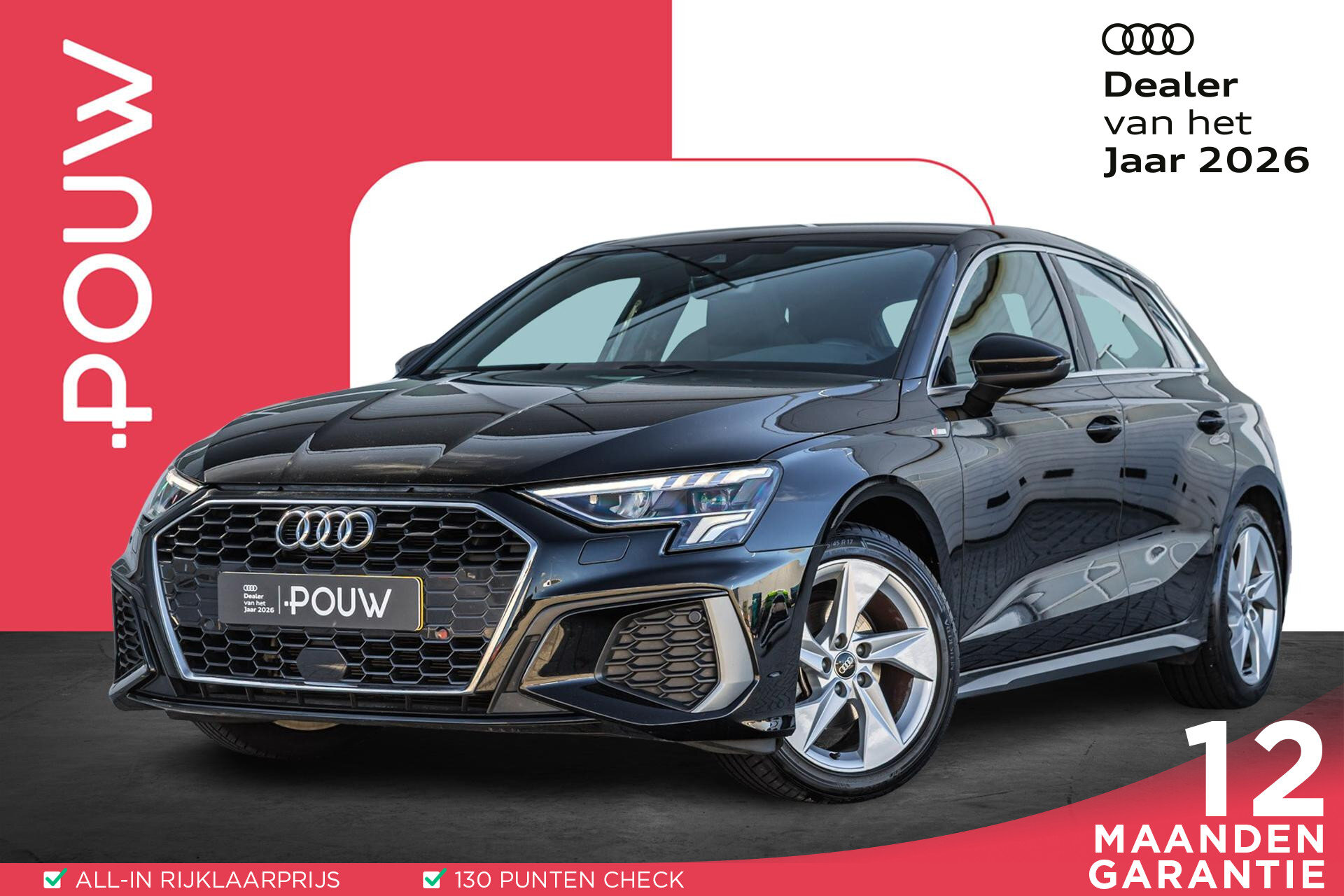 Audi A3 Sportback 35 TFSI 150pk S-tronic S edition