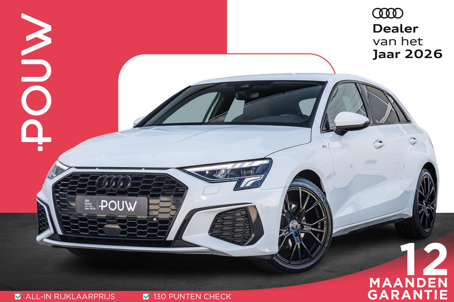 Audi A3 Sportback 35 TFSI 150pk S-tronic S edition