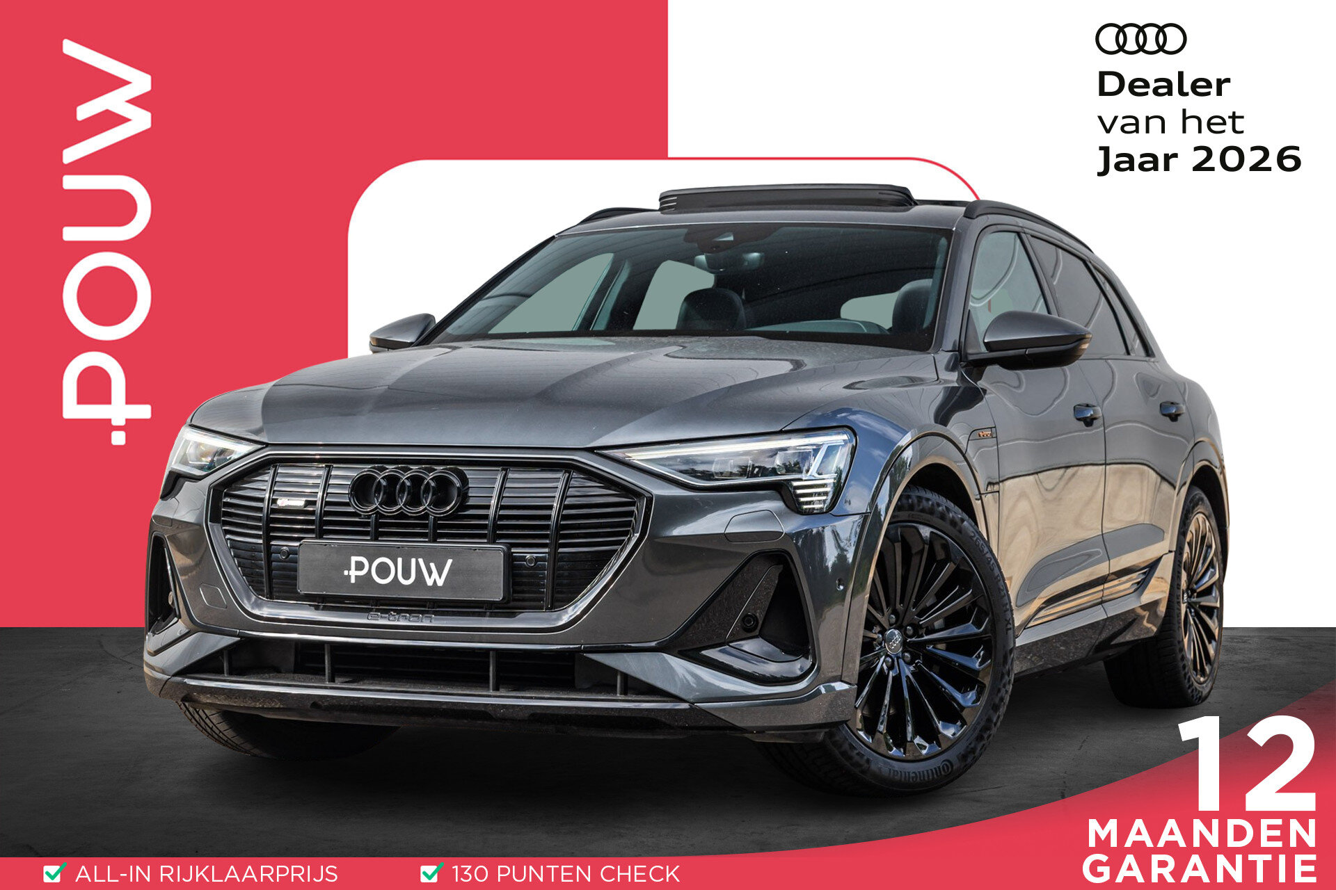 Audi e-tron 55 408pk Quattro S Edition 95 kWh