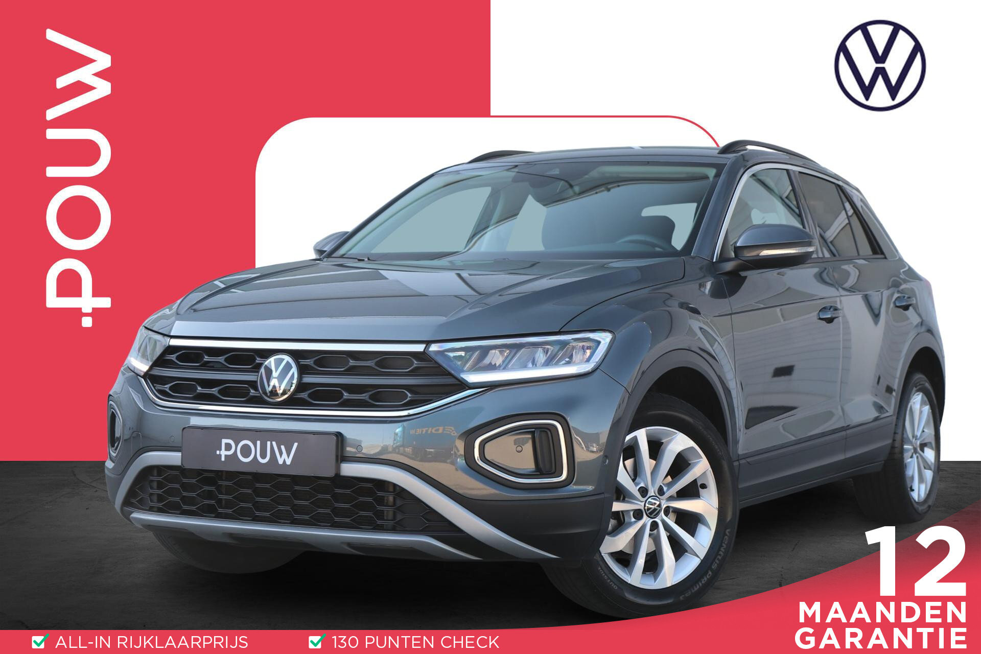 Volkswagen T-Roc 1.0 TSI 115pk Life Edition