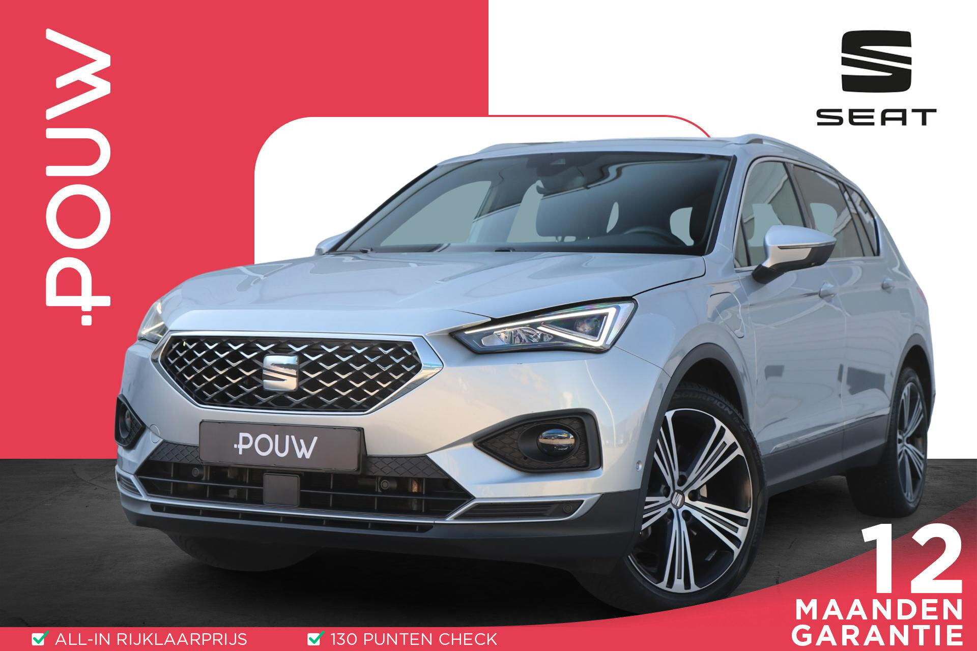 SEAT Tarraco 1.4 TSI e-Hybrid 245pk PHEV Xcellence - Afbeelding 1