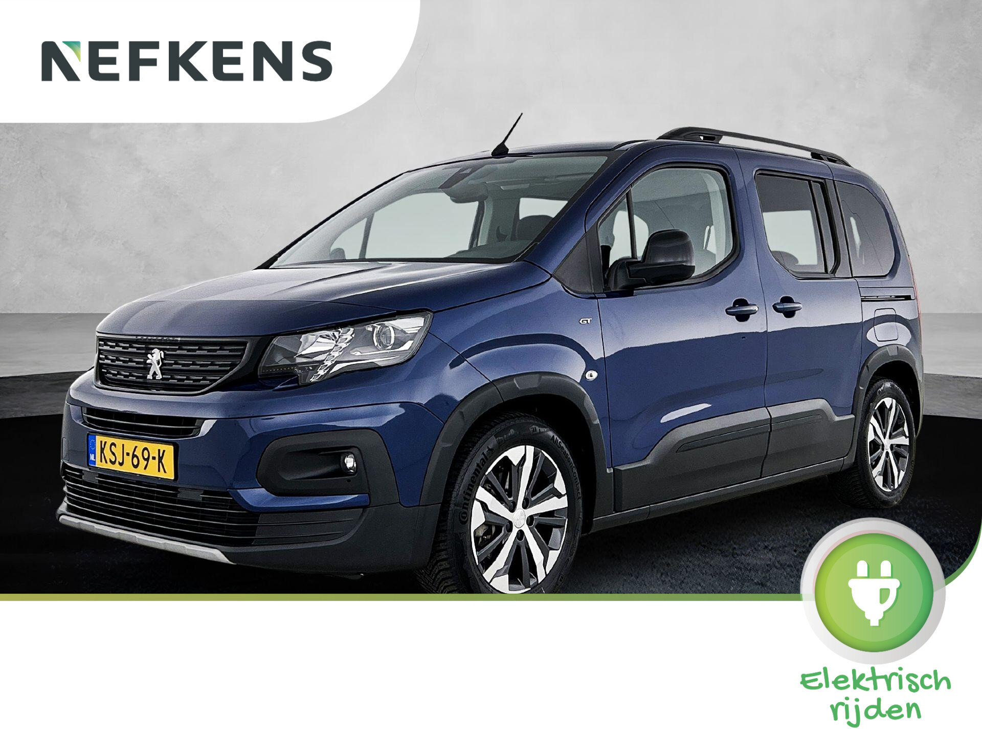 Peugeot e-Rifter EV GT 7p 50 kWh 136pk