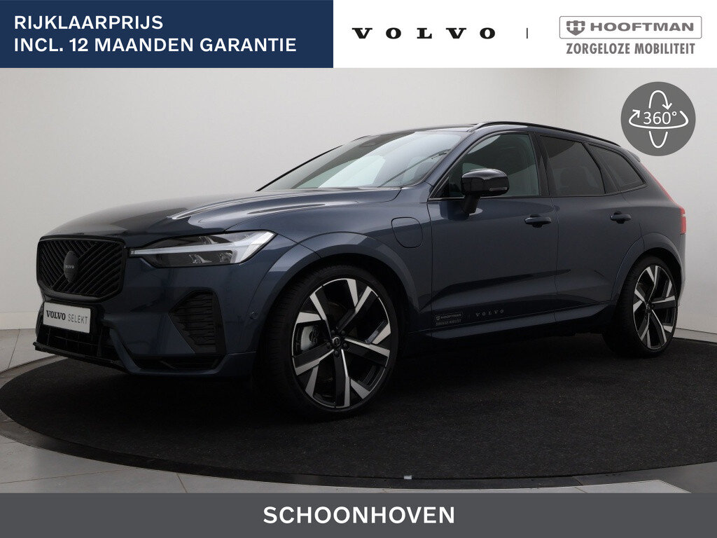 Volvo XC60 T6 PLUG-IN HYBRID PLUS BLACK EDITION LUCHTVERING 22INCH SCHUIFDA