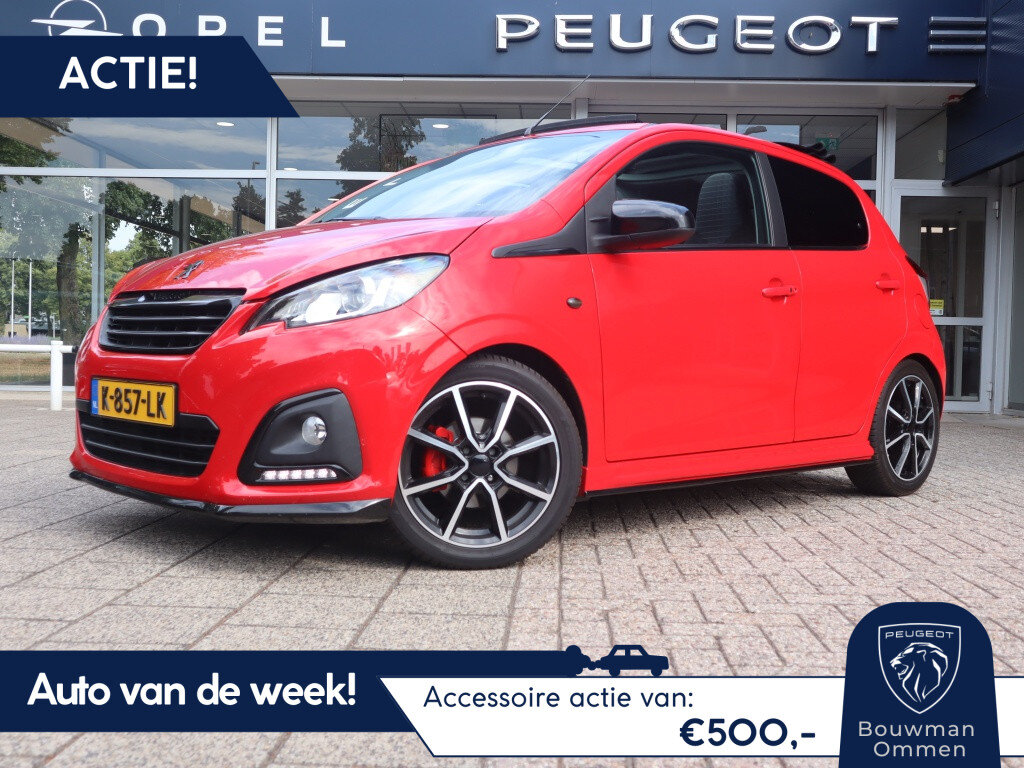 Peugeot 108 *Auto van de Week!* Allure TOP! 1.0 e-VTi 72pk 5D, Rijklaarprijs, Keyless entry & start Apple Carplay/Android auto DAB+ Cimate control Camera