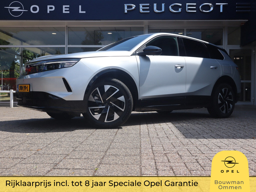 Opel Grandland EV 73kWh 213PK Automaat GS, Rijklaarprijs Navigatie Warmtepomp Head Up Display Adaptieve Cruise Control