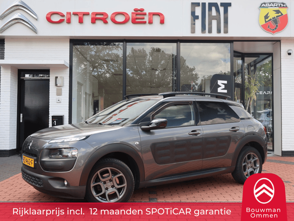Citroën C4 Cactus PureTech 82PK H5 Shine, Rijklaarprijs | Navigatie | Trekhaak | Camera | Bluetooth - Afbeelding 1
