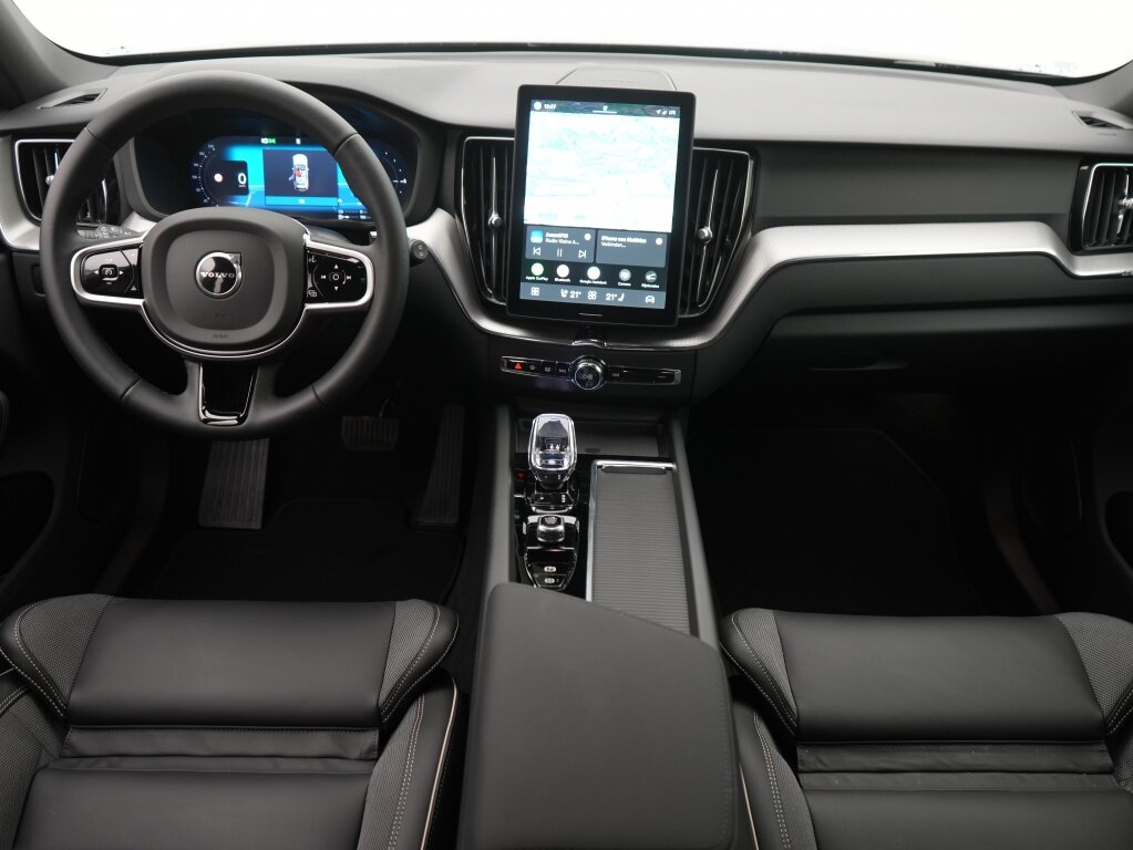 Volvo XC60 T6 Plus Black Edition FACELIFT 350PK | Navi | Leder | Elek. stoelen | 360 camera - Afbeelding 3