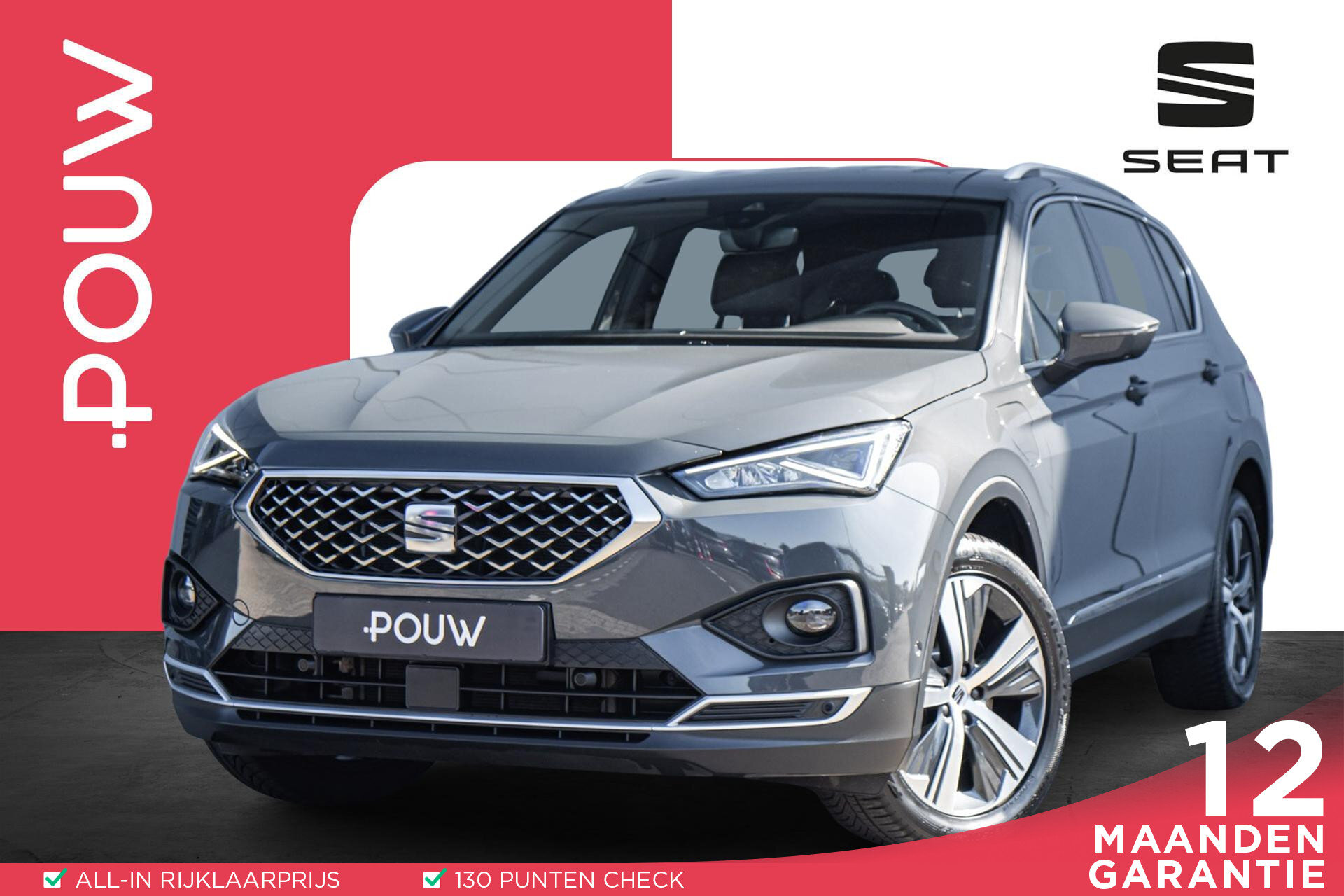 SEAT Tarraco 1.4 TSI e-Hybrid 245pk PHEV FR