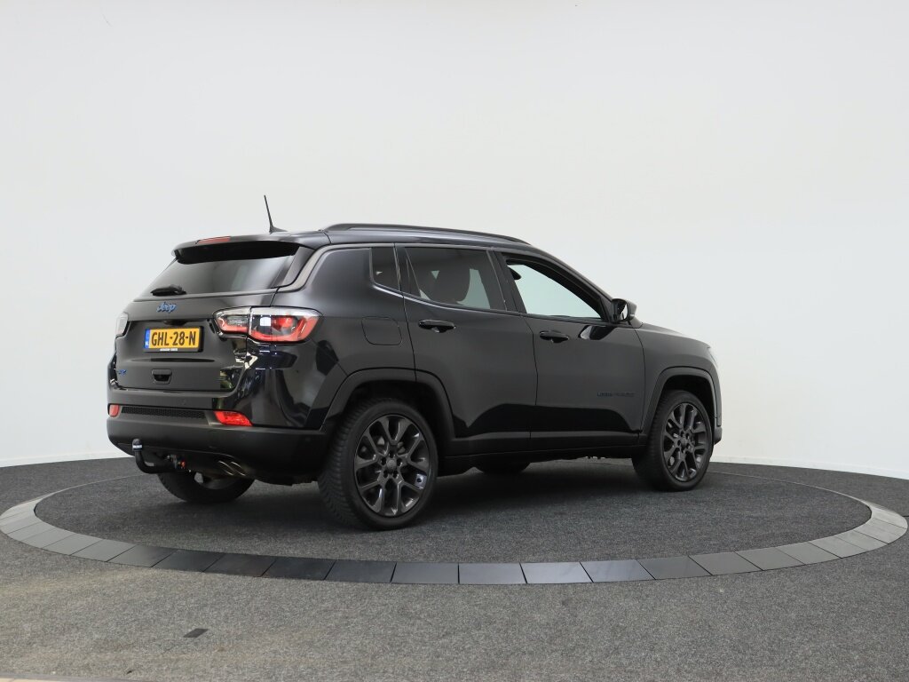 Jeep Compass 4xe 240 Plug-in Hybrid Electric Trailhawk | Afn. Trekhaak | Leder | Navigatie | - Afbeelding 2