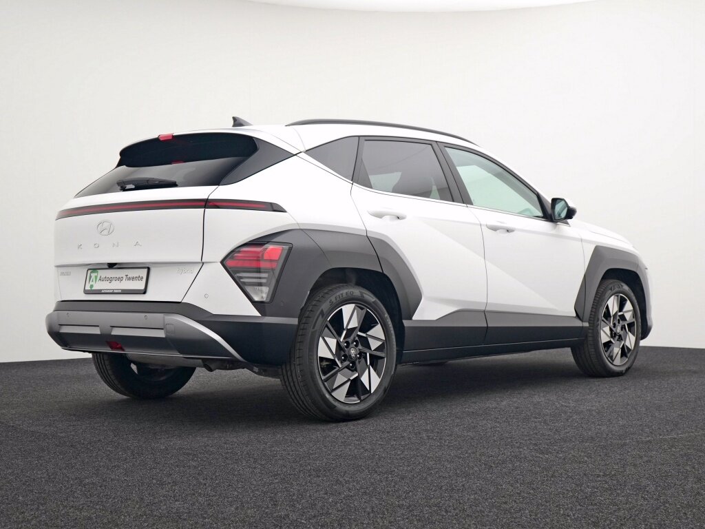 Hyundai Kona 1.6 GDI HEV Premium | Private lease 579 pm | Creme leder - Afbeelding 2