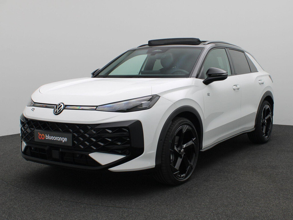Volkswagen T-Roc 1.5 eTsi R-Line First Edition 150PK DSG Pano-Schuifdak, Trekhaak, Black Style, 20" LM Velgen, Keyless, Side Asisst, Matrix LED-Verlichting, Achteruitrijcamera