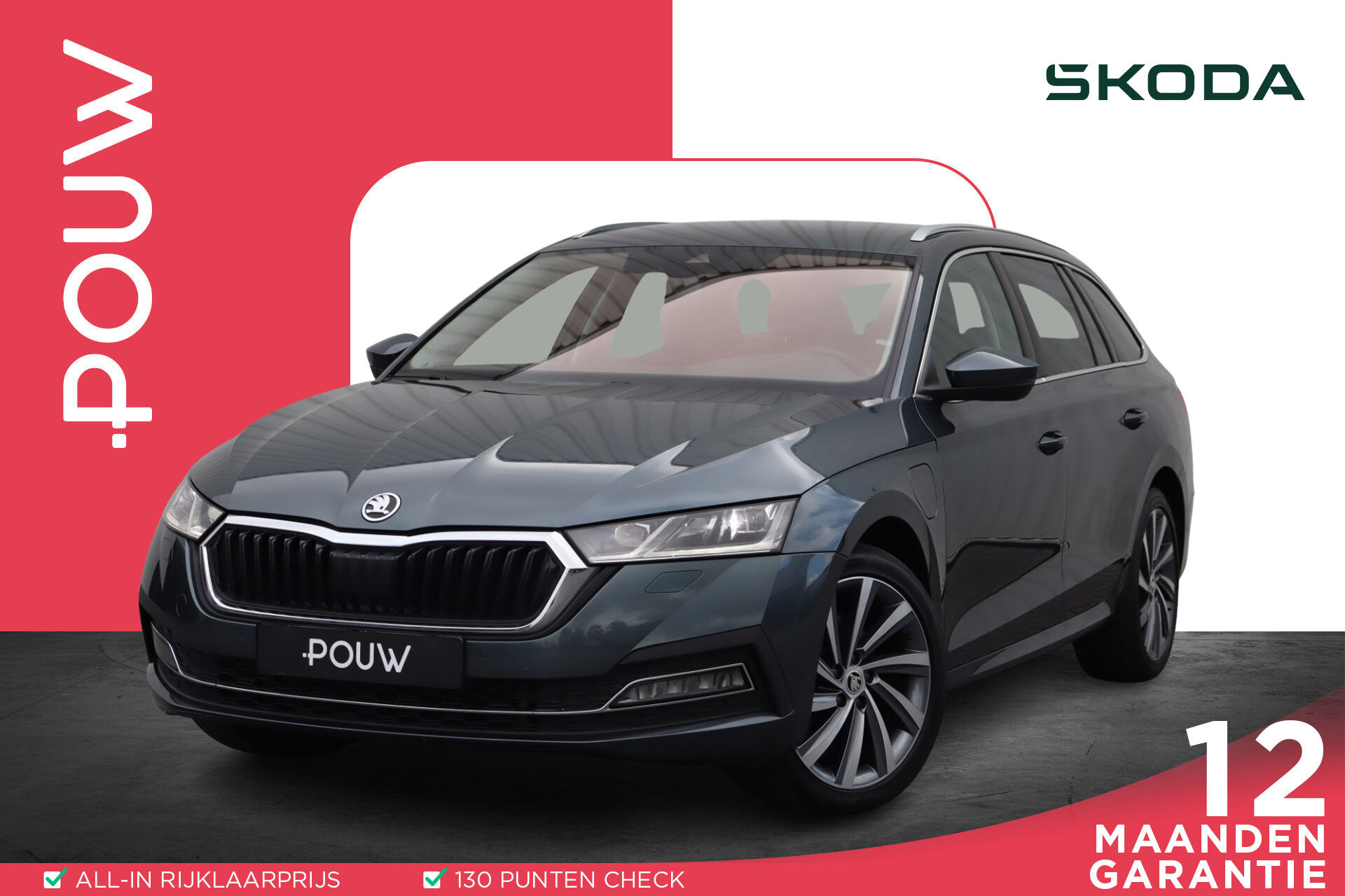 Škoda Octavia Combi 1.4 TSI iV PHEV 204pk Business Edition Plus - Afbeelding 1