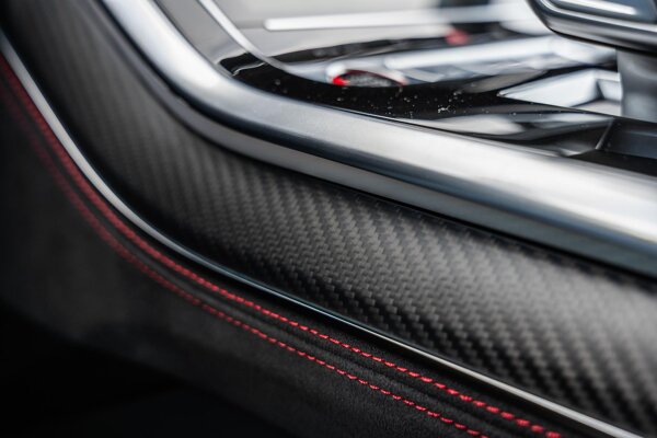 Decoratielijsten, mat carbon twill