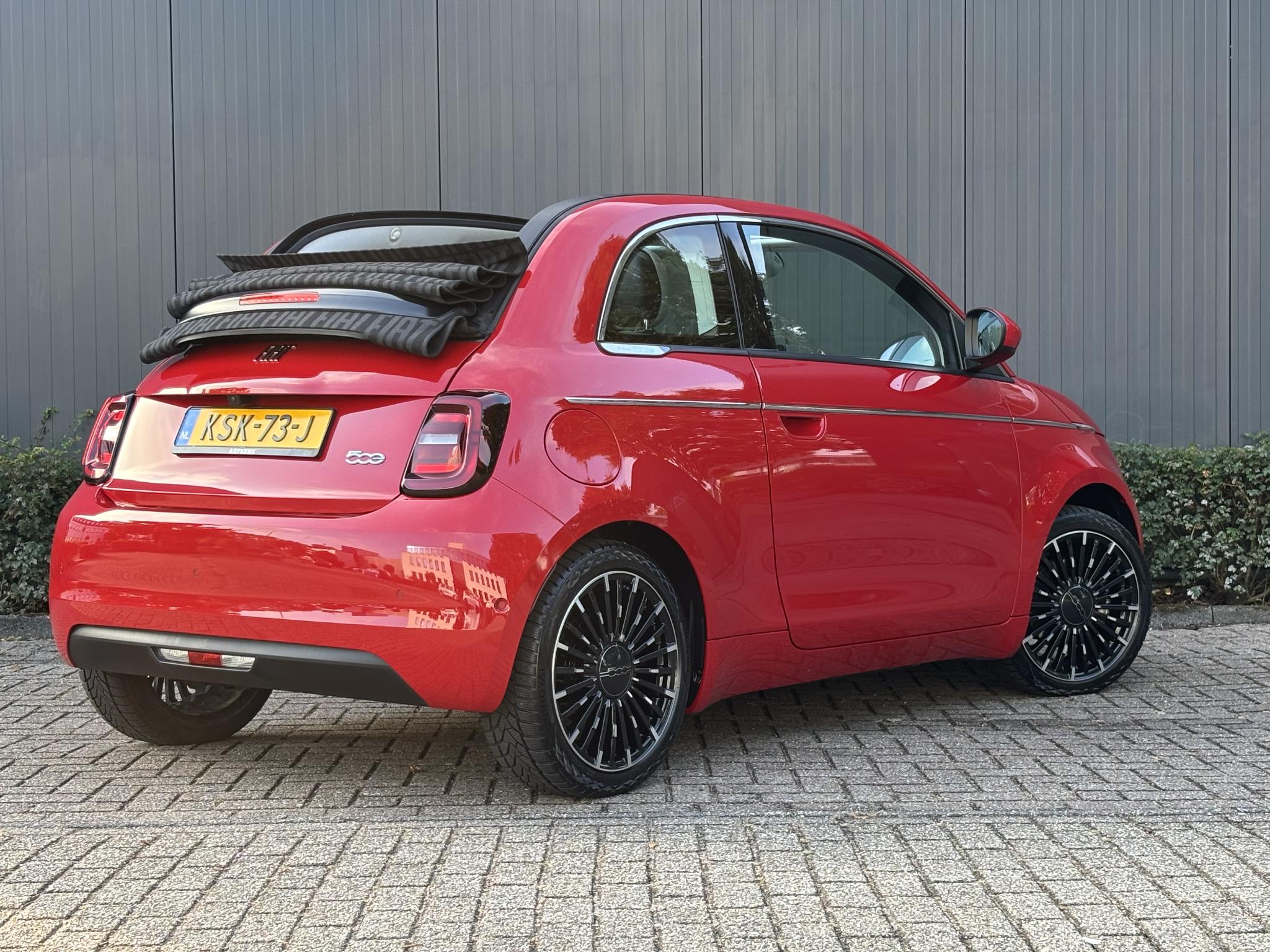 Fiat 500C La Prima 42 kWh Cabrio - Afbeelding 3