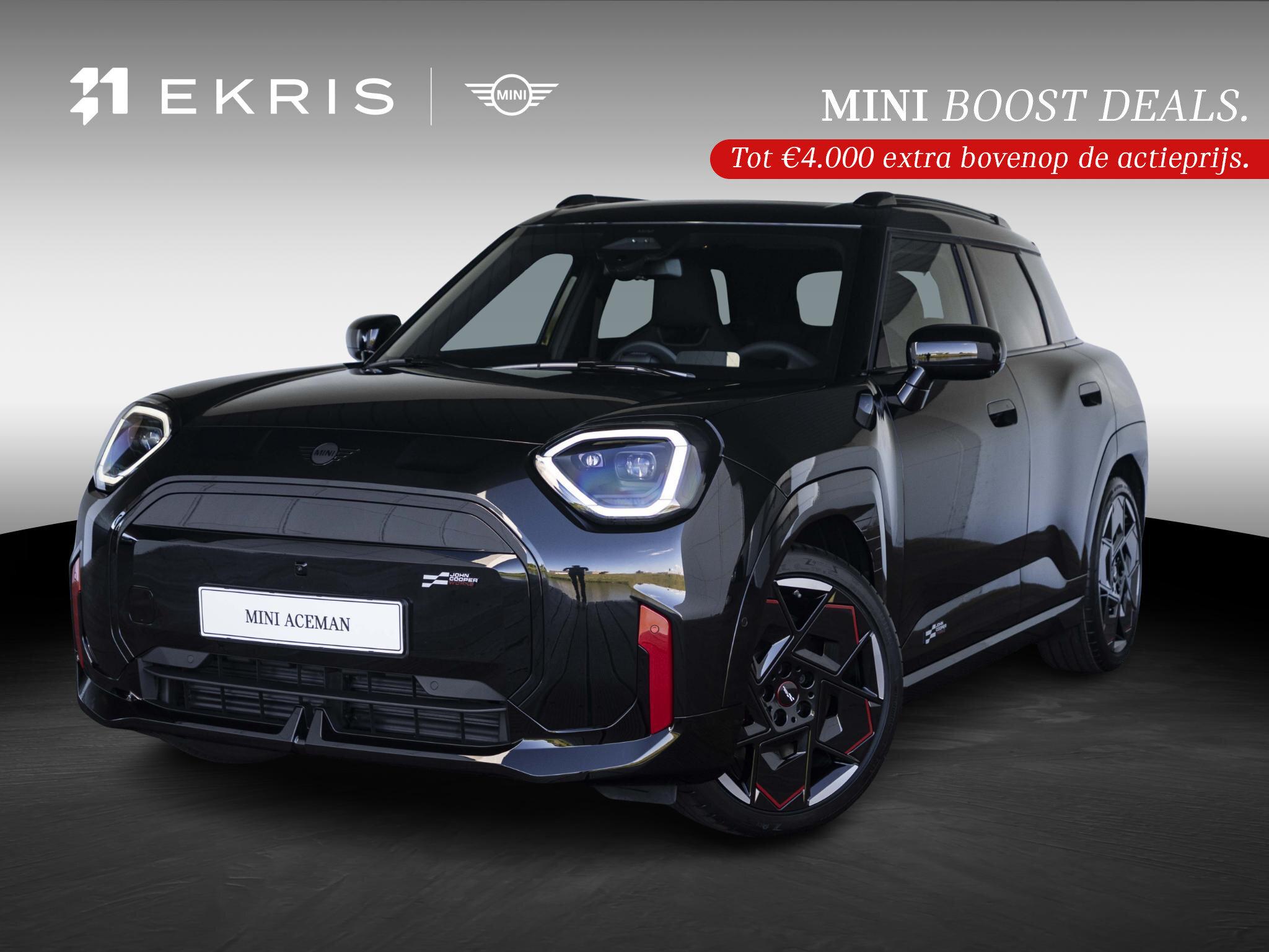 MINI Aceman E JCW John Cooper Works L-pakket