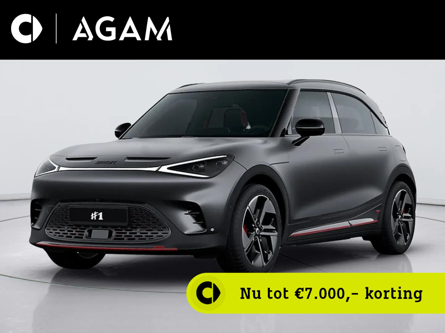 smart #1 BRABUS 66 kWh - Afbeelding 1