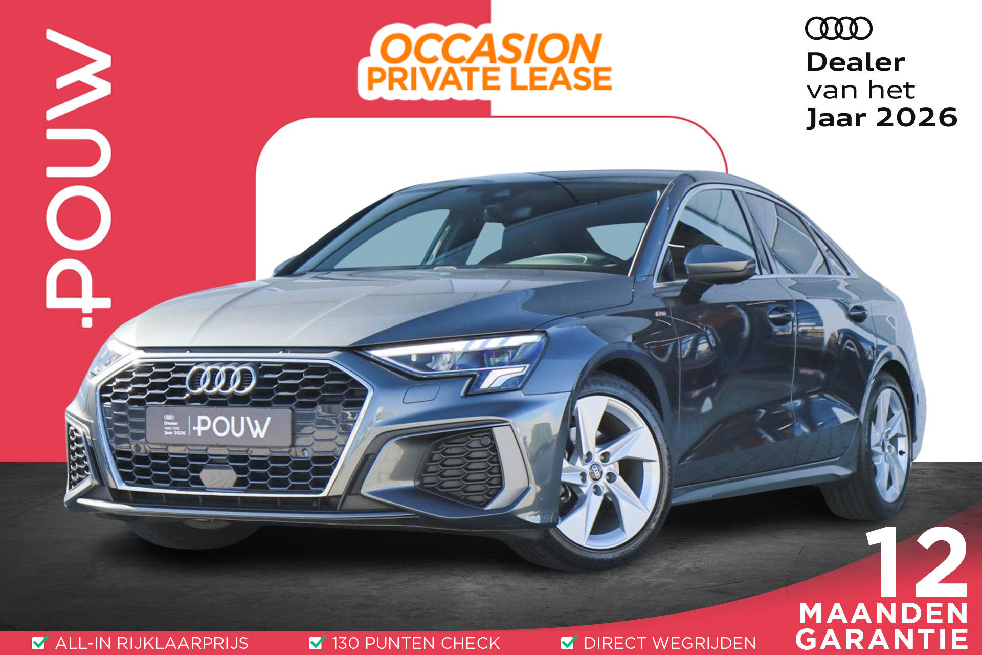 Audi A3 Limousine 30 TFSI 110pk S-tronic S edition