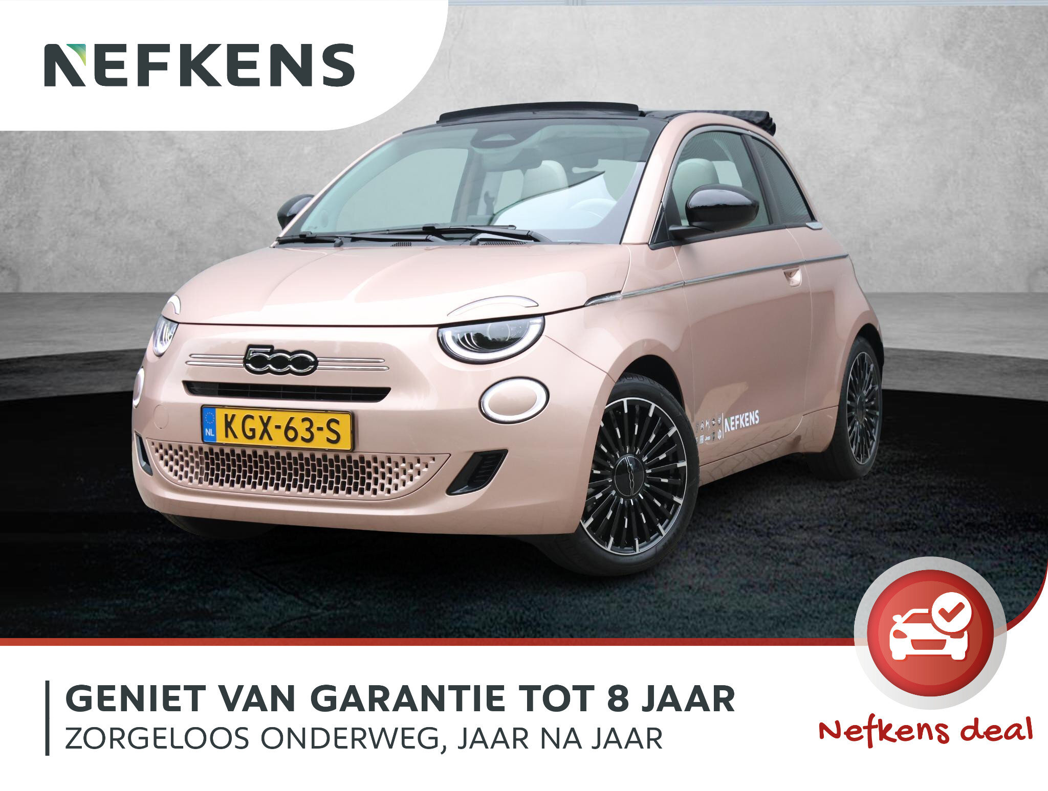 Fiat 500 1.0 Hybrid La Prima - Afbeelding 1