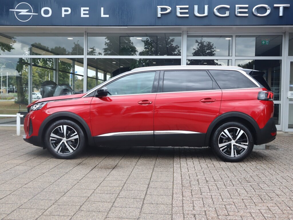 Peugeot 5008 SUV GT PureTech 130pk EAT8 Automaat, Rijklaarprijs, Adaptieve cruise control Handsfree achterklep Trekhaak Camera - Afbeelding 2