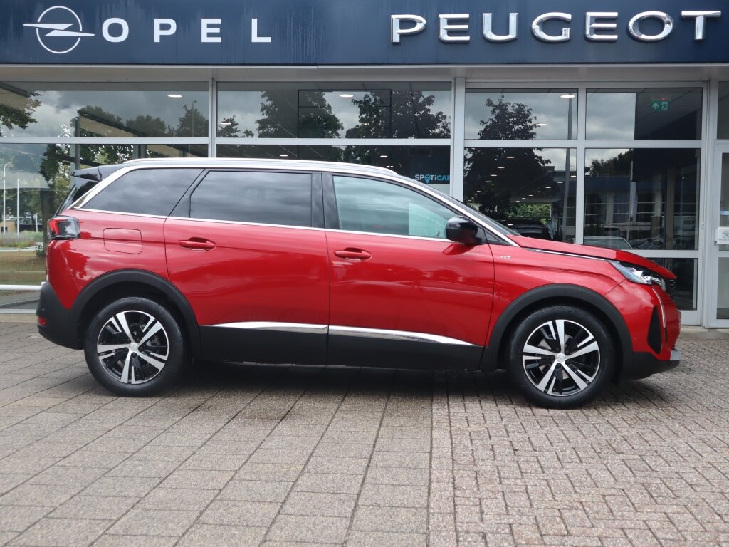 Peugeot 5008 SUV GT PureTech 130pk EAT8 Automaat, Rijklaarprijs, Adaptieve cruise control Handsfree achterklep Trekhaak Camera - Afbeelding 3