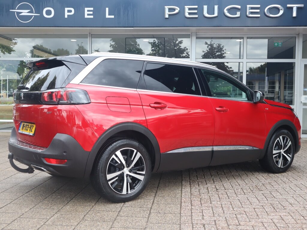 Peugeot 5008 SUV GT PureTech 130pk EAT8 Automaat, Rijklaarprijs, Adaptieve cruise control Handsfree achterklep Trekhaak Camera - Afbeelding 4