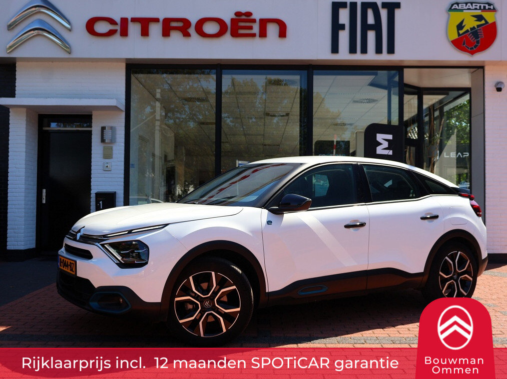 Citroën ë-C4 EV 50kWh 136PK Automaat Feel, Rijklaarprijs | Camera | Navi by App | DAB+ | Lichtmetalen wielen